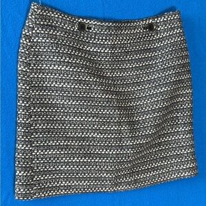 Loft Poly/Wool Blend Miniskirt Womens Sz 6‎ 16" W 18" L